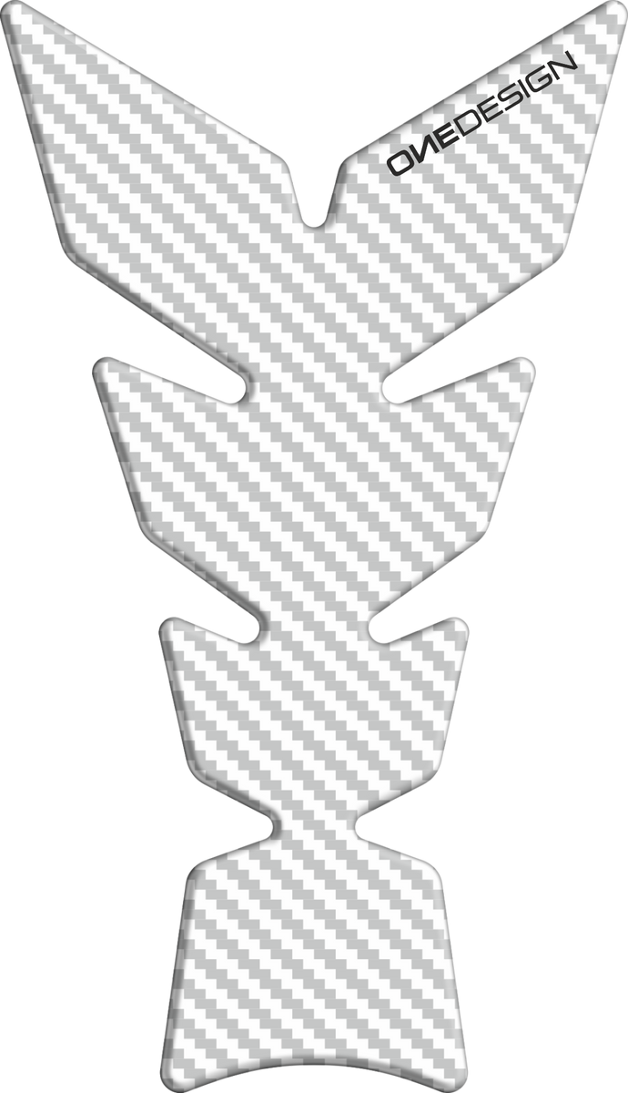 TANK PAD MOON "SOFT TOUCH" CARBON WHITE Onedesign Corp