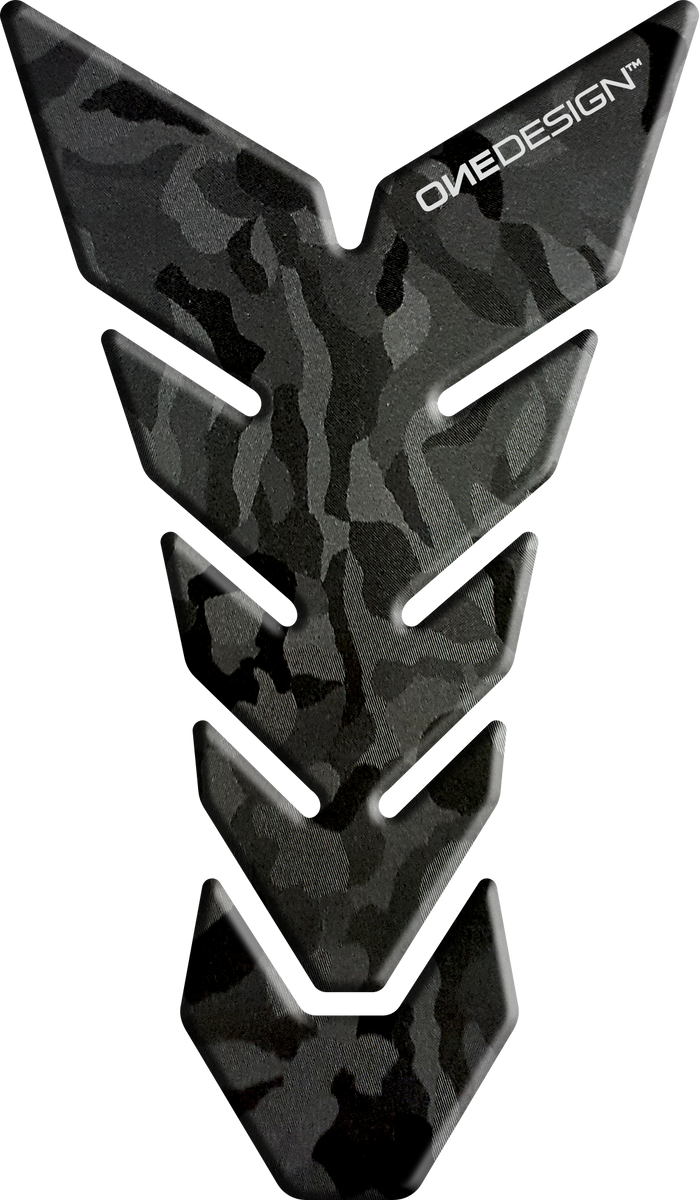 TANK PAD "SOFT TOUCH" STEALTH BLACK CAMO Onedesign Corp