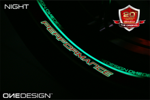 Load image into Gallery viewer, WHEEL STRIP DCRW &quot;PERFORMANCE&quot; GLOW IN THE DARK (VARIOUS COLORS) - Onedesign Corp