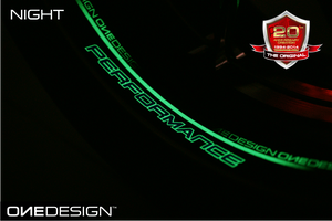 WHEEL STRIP DCRW "PERFORMANCE" GLOW IN THE DARK (VARIOUS COLORS) - Onedesign Corp