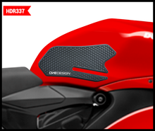 Load image into Gallery viewer, FITS DUCATI V2 2021 -2023 HDR SIDE PAD GRIP BLACK &quot;NEW&quot;