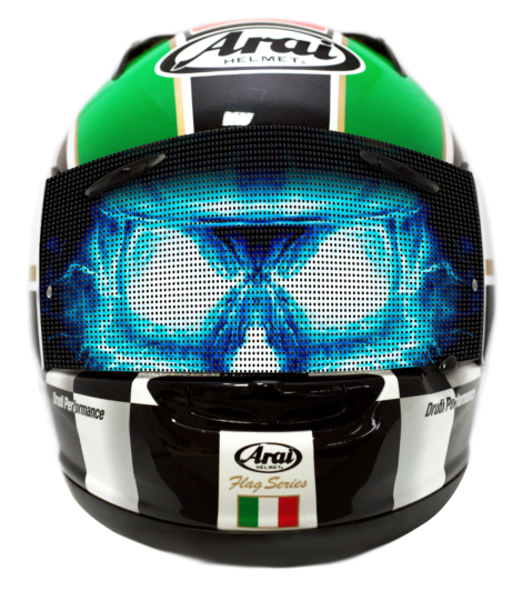 arai chaser helmet visors VISOR PROTECTOR DEMON