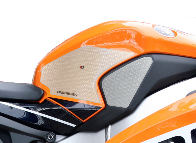 FIT 2012-2016 HONDA CBR 1000 RR HDR SIDE PAD TRANSPARENT - Onedesign Corp