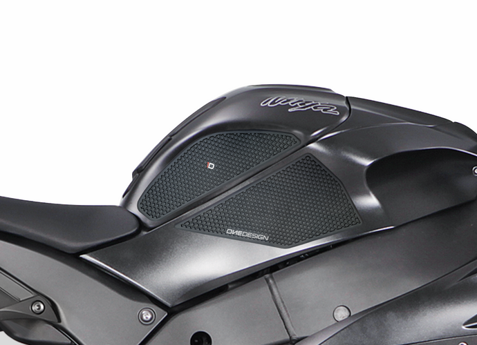 FIT 2011-2019 KAWASAKI ZX10R HDR SIDE PAD BLACK - Onedesign Corp