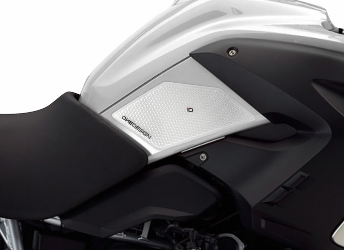 FIT 2004-2013 BMW R 1200 GS / R 1200 GS ADV HDR SIDE PAD TRANSPARENT - Onedesign Corp