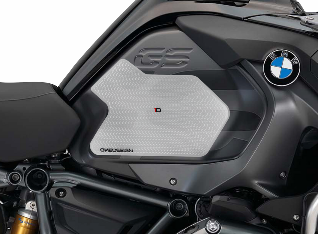 FIT 2014-2018 BMW R 1200 GS ADV HDR SIDE PAD TRASPARENT - Onedesign Corp