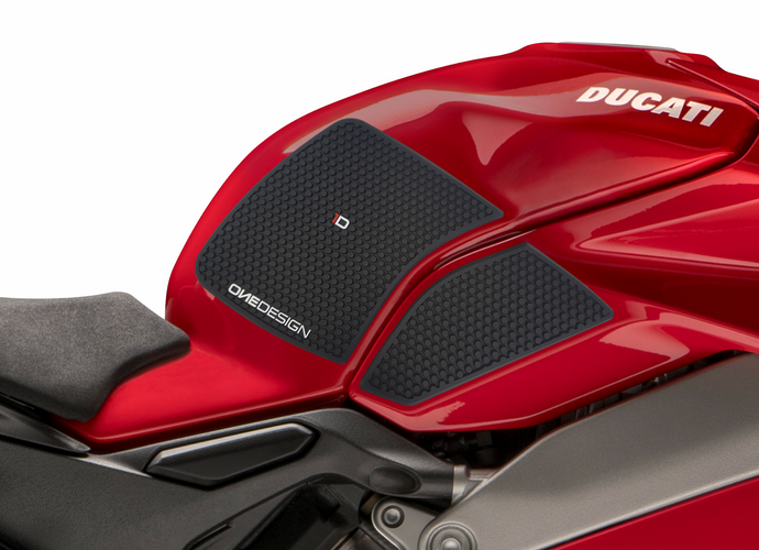 DUCATI PANIGALE V4 HDR SIDE PAD BLACK (FITS VARIOUS V4 MODELS) - Onedesign Corp
