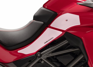 FIT 2015-2019 DUCATI MULTISTRADA 1200 / 1260 HDR SIDE PAD TRANSPARENT - Onedesign Corp