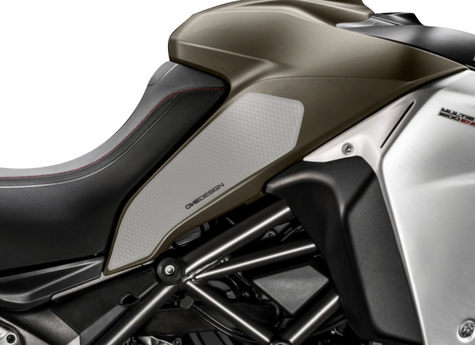 2016-2019 DUCATI MULTISTRADA ENDURO 1200 / 1260 HDR SIDE PAD TRANSPARENT - Onedesign Corp