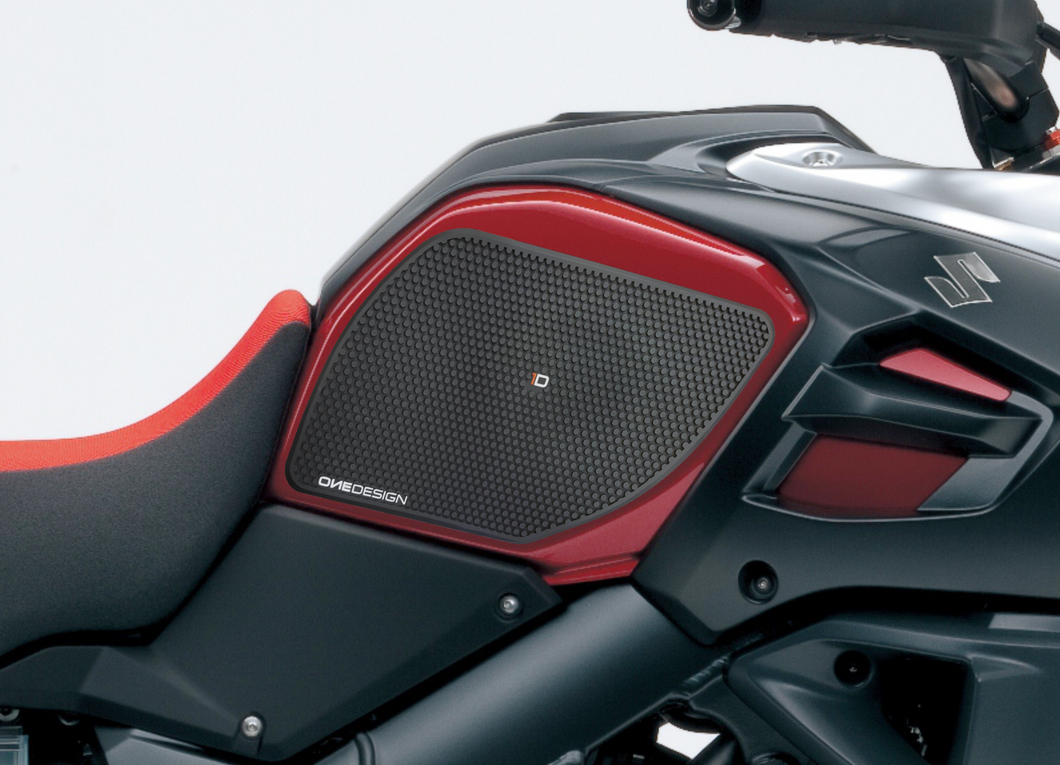 FIT 2014-2019 SUZUKI V STROM 1000 / XT / ABS HDR SIDE PAD BLACK - Onedesign Corp