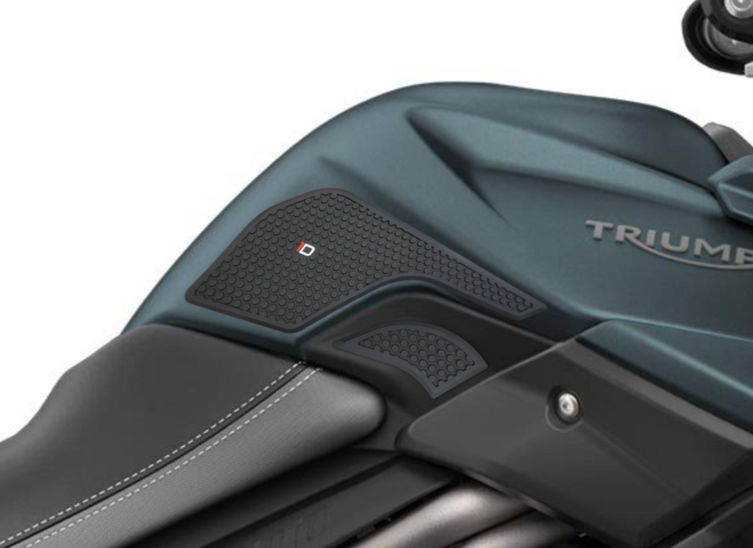 FIT 2015-2019 TRIUMPH TIGER 800 XR/XRX/XRT/XCX/XCA/XC HDR SIDE PAD BLACK - Onedesign Corp
