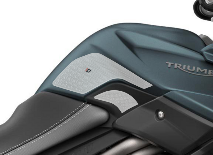 FIT 2015-2019 TRIUMPH TIGER 800 XR/XRX/XRT/XCX/XCA/XC HDR SIDE PAD TRANSPARENT - Onedesign Corp