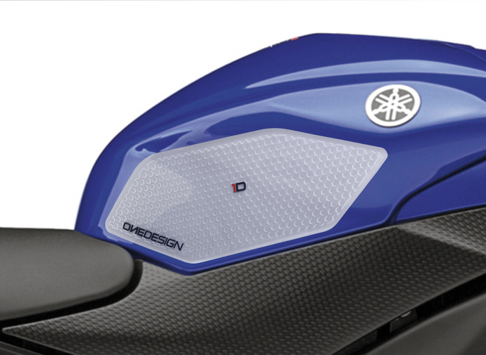 FIT 2008-2016 YAMAHA R6 HDR SIDE PAD TRANSPARENT - Onedesign Corp