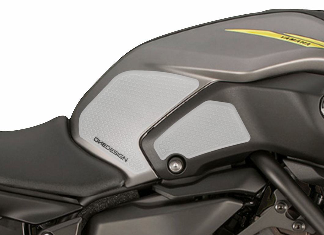 2018-2019 YAMAHA MT 07 HDR SIDE PAD TRANSPARENT - Onedesign Corp