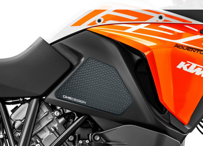 FIT 13-19 KTM 1050/1090/1190/1290ADV/ADVR/ SUPERADV/R/S/T(DUKE 690 08-11)HDR PAD BLACK(VARIOUS MODELS) - Onedesign Corp